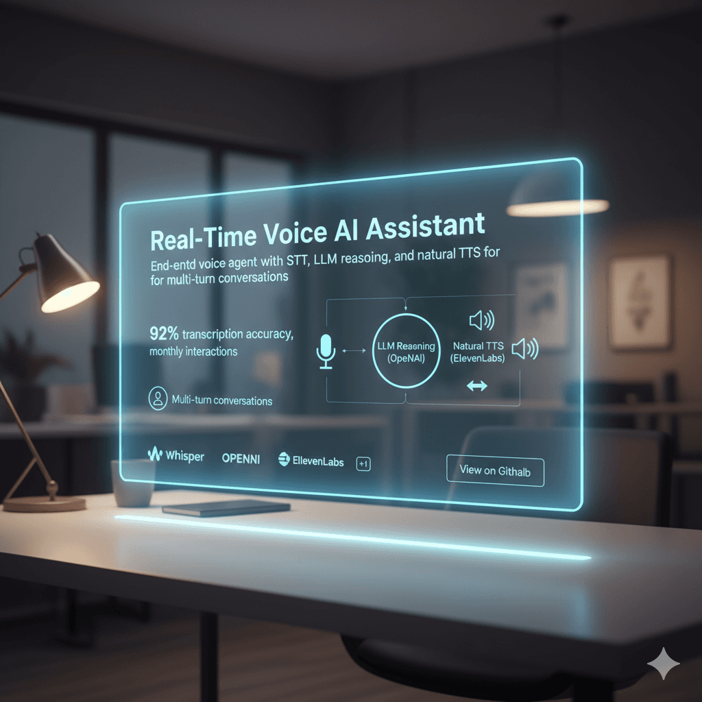 Real-Time Voice AI Assistant